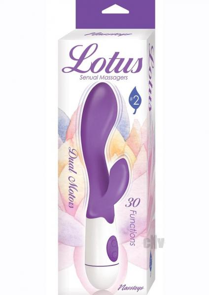 Lotus Sensual Massagers #2 Purple