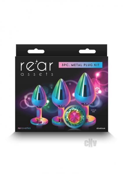 Rear Assets 3-piece Trainer Kit Multicolor Rainbow