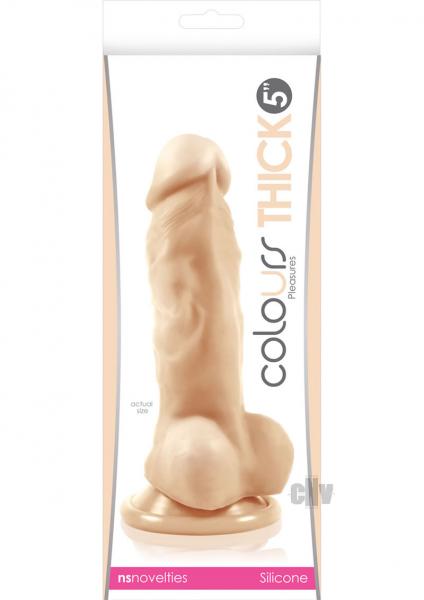Colours Pleasures Dong Thick 5 White