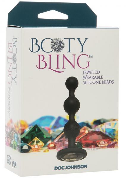 Booty Bling - Wearable Silicone Beads - Silver