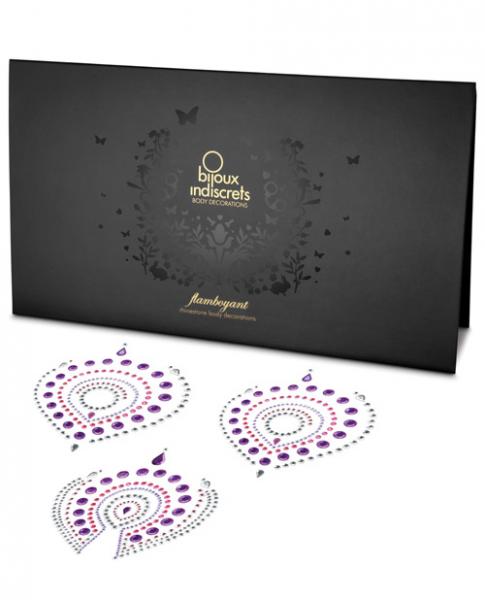 Flamboyant Skin Body Jewelry Pink Purple