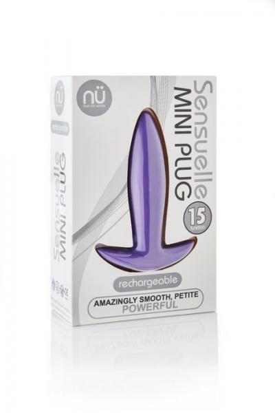 Nu Sensuelle Mini Butt Plug - Purple