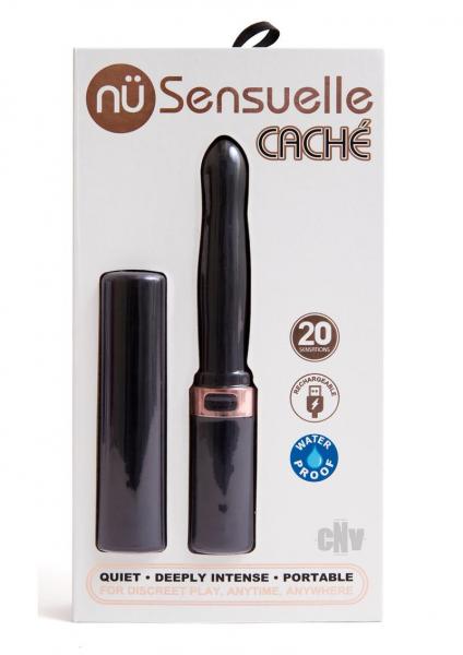 Nu Sensuelle Cache 20 Functions Covered Lipstick Vibe - Black