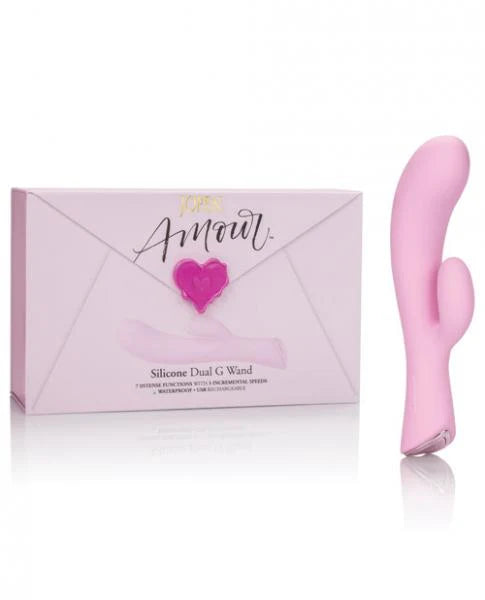 Amour Dual G Wand Pink Rabbit Vibrator