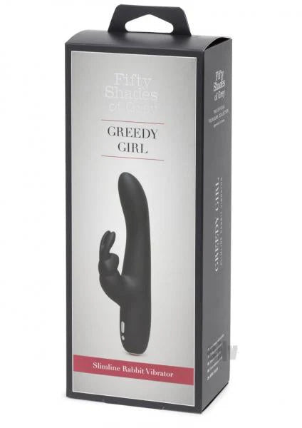 Fifty Shades Of Grey Greedy Girl Slimline Rabbit Vibrator