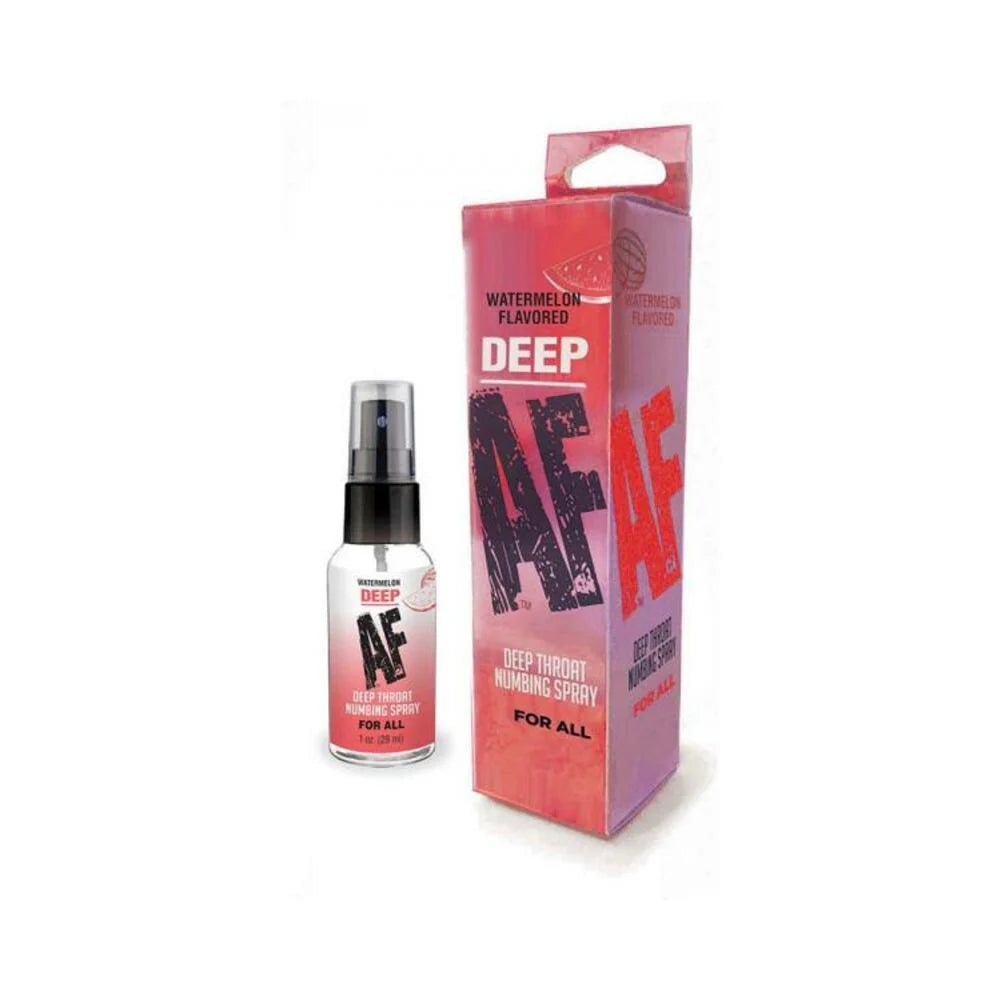 Deep Af Watermelon Flavored Deep Throat Numbing Spray 1 Oz.