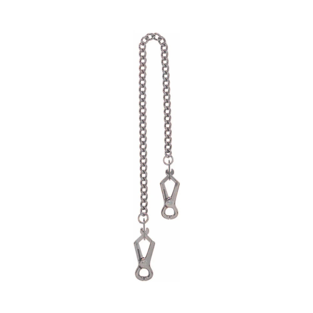 Spartacus Endurance Nipple Clamps Light Point Clamps With Curbed Chain
