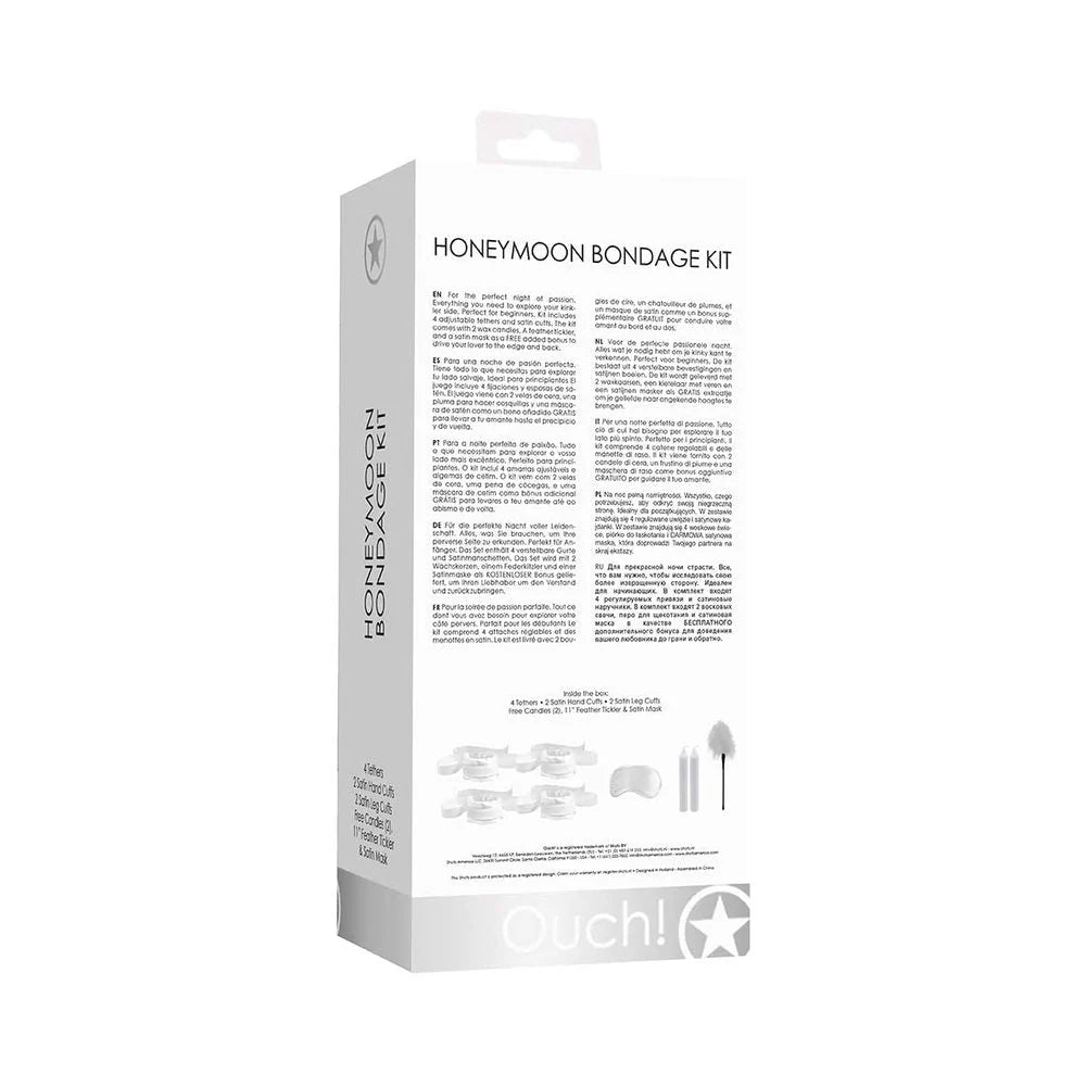 Ouch! - Honeymoon Bondage Kit - White