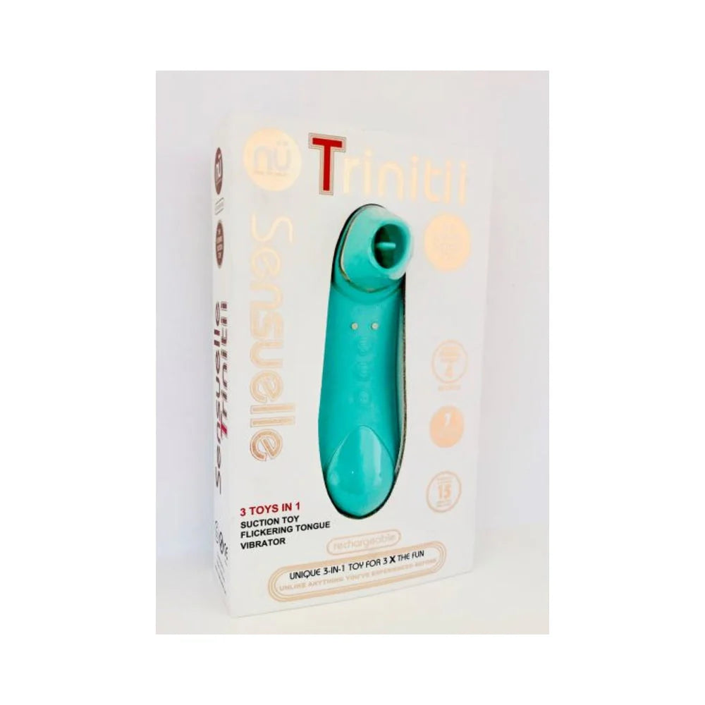 Sensuelle Trinitii 3-in-1 Suction Tongue Vibe