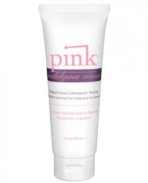 Pink Indulgence Hybrid Creme Lubricant 3.3oz Tube