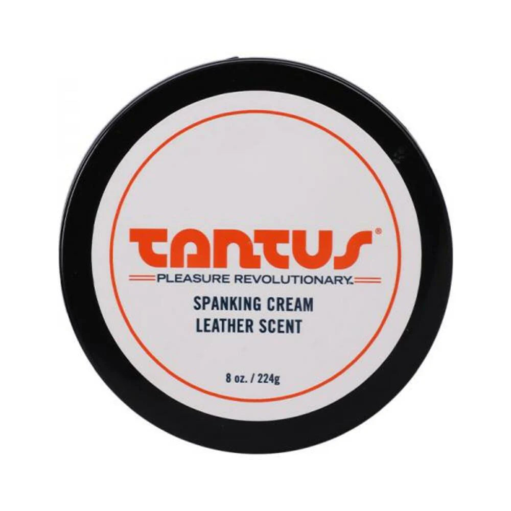 Tantus - Spanking Cream - Leather Scent - 8 Oz.