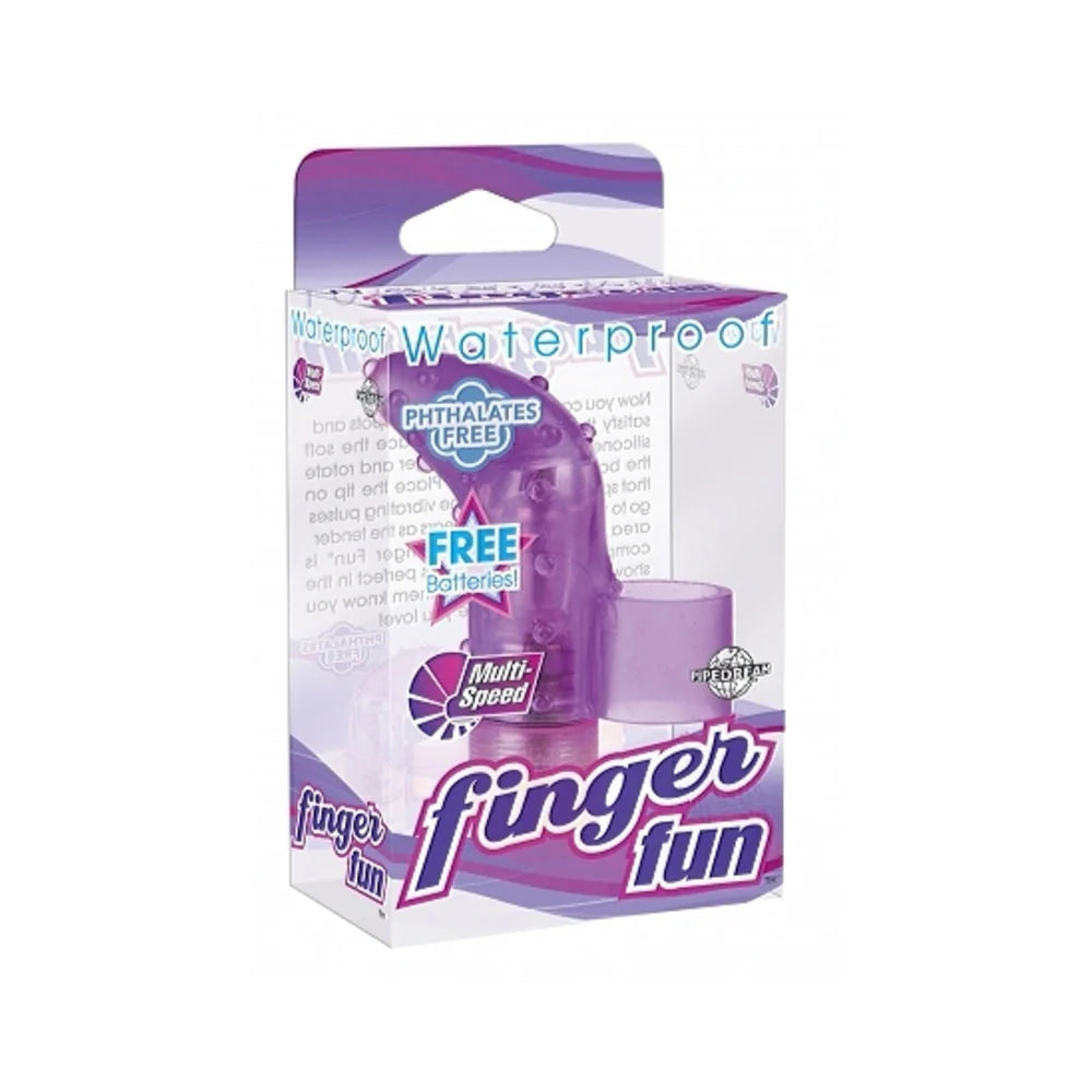 Waterproof Finger Fun Purple