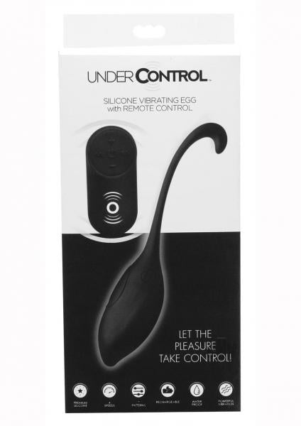 Under Control Silicone Vibrating Egg With Remote Control