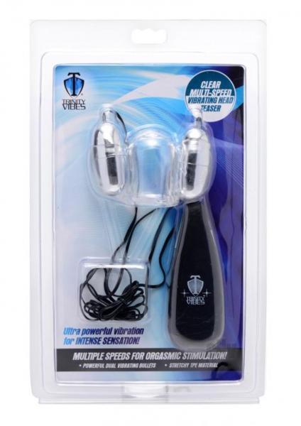 Clear Multi-Speed Vibrating Penis Head Teaser