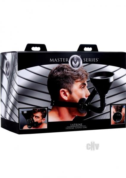 Latrine Extreme Funnel Gag Black