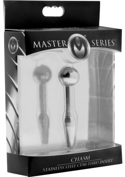 Chasm Stainless Steel Cum-Thru Urethral Insert