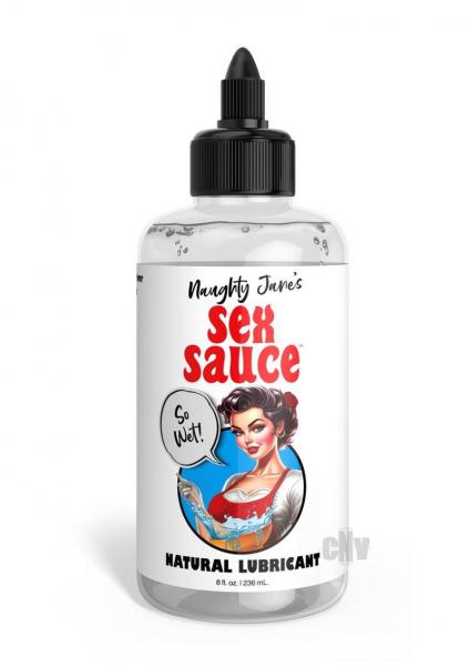 Naughty Jane's Sex Sauce Natural Lubricant - 8oz