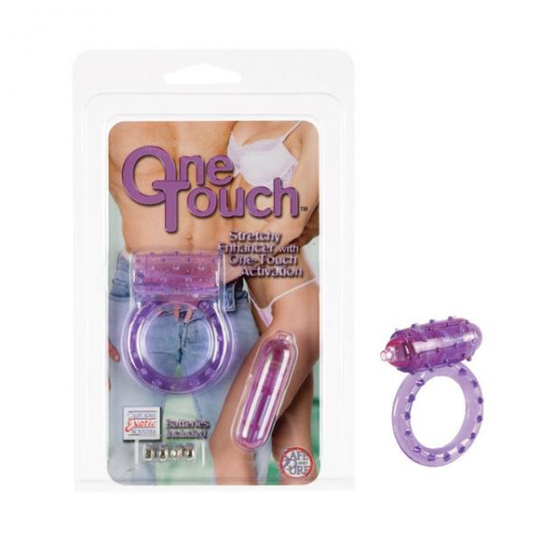 Silicone One Touch Cockring - Nubby