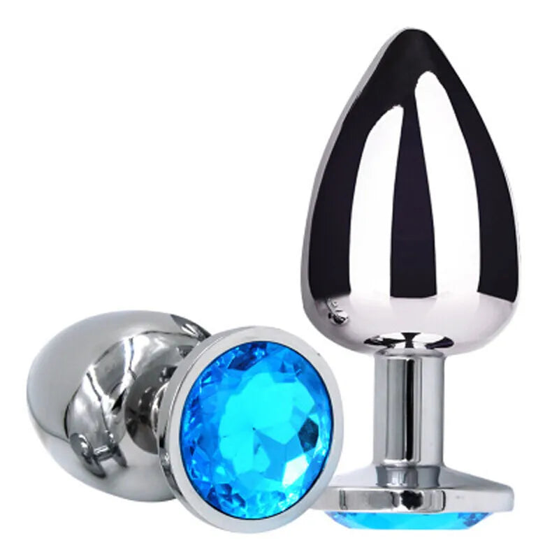 Stainless Steel Anal Plug – Metal Adult Toy for Women & Men