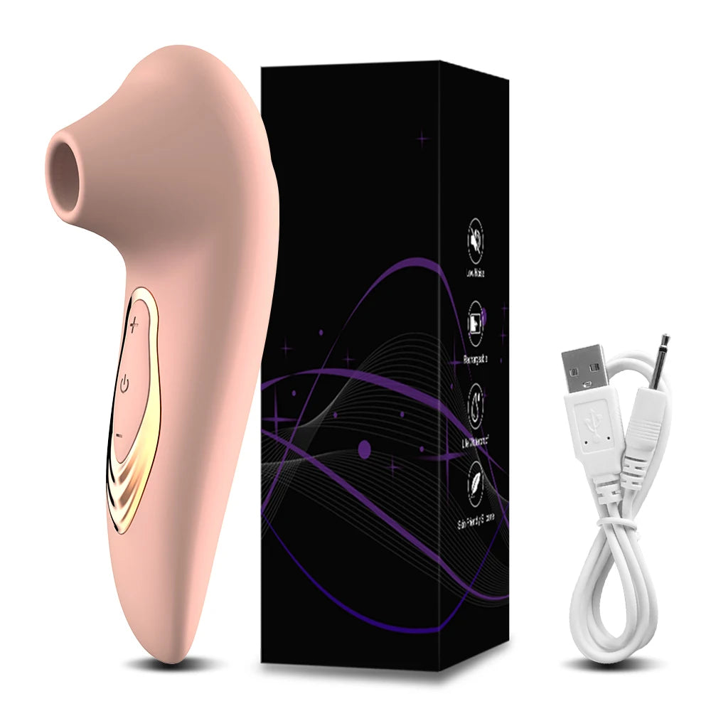 Powerful Clitoral Suction Vibrator - Vacuum Stimulator for Women's Pleasure