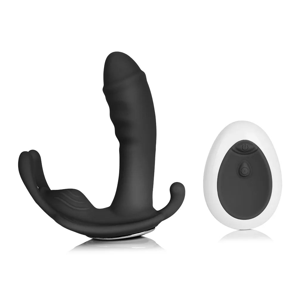 Wearable Remote Control Vibrator – G-Spot & Clit Stimulating Panty Toy for Women