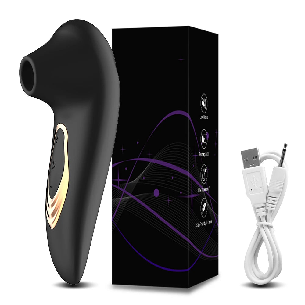 Powerful Clitoral Suction Vibrator - Vacuum Stimulator for Women's Pleasure