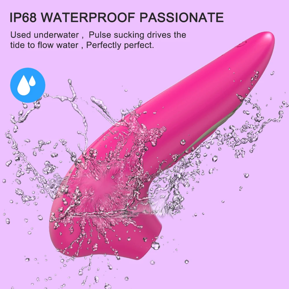 Powerful Clitoral Suction Vibrator - Vacuum Stimulator for Women's Pleasure