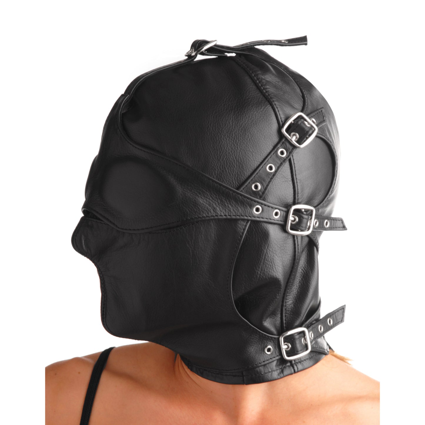 hood, muzzle, gag, bondage gear, bdsm, submission