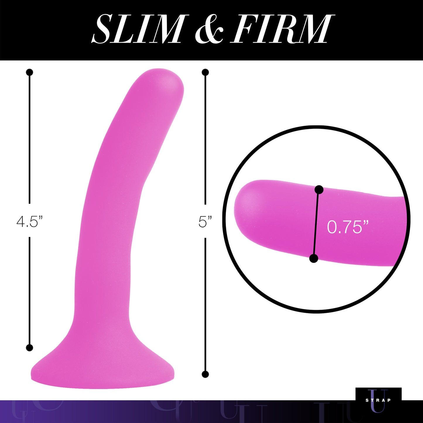 strap-on dildo, harness compatible, silicone, suction base