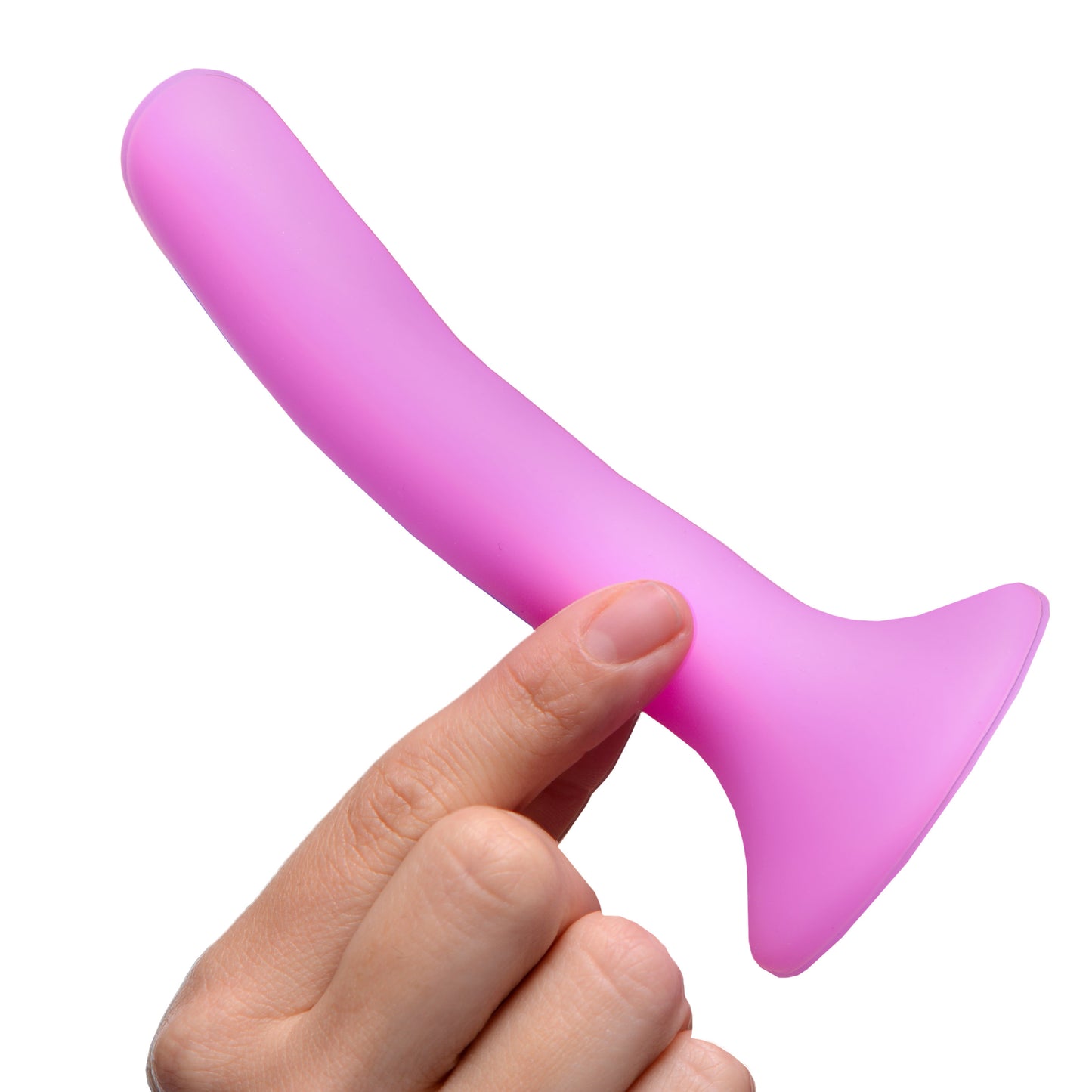 strap-on dildo, harness compatible, silicone, suction base