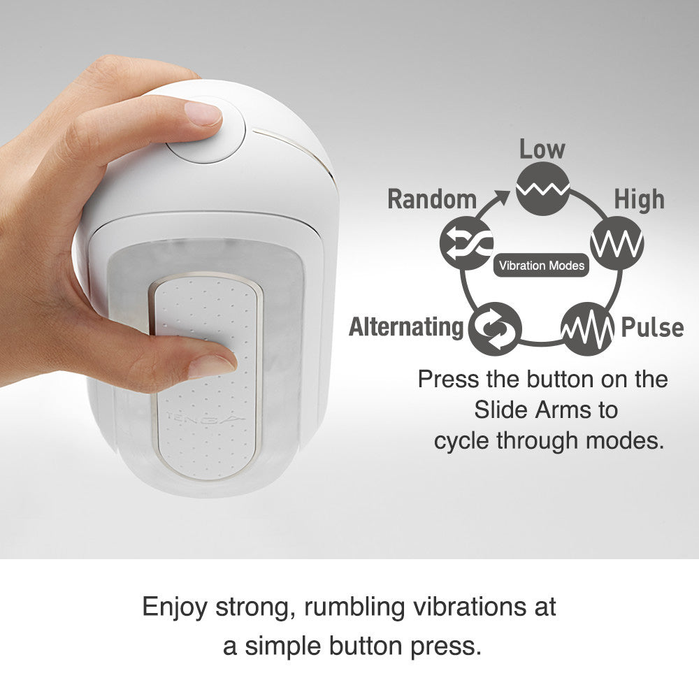 Flip 0-zero Electronic Vibration Stroker