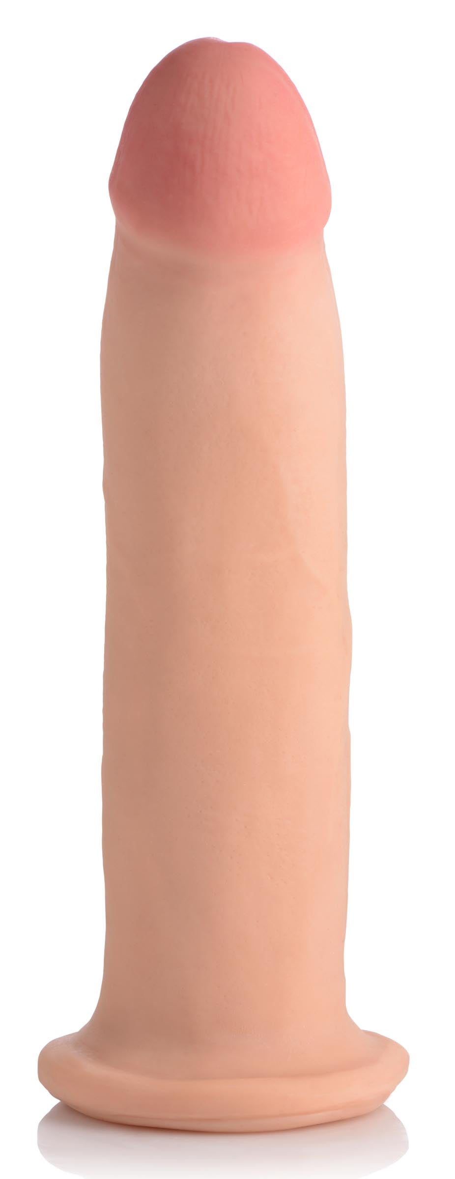 9 Inch Ultra Real Dual Layer Suction Cup Dildo Without Balls