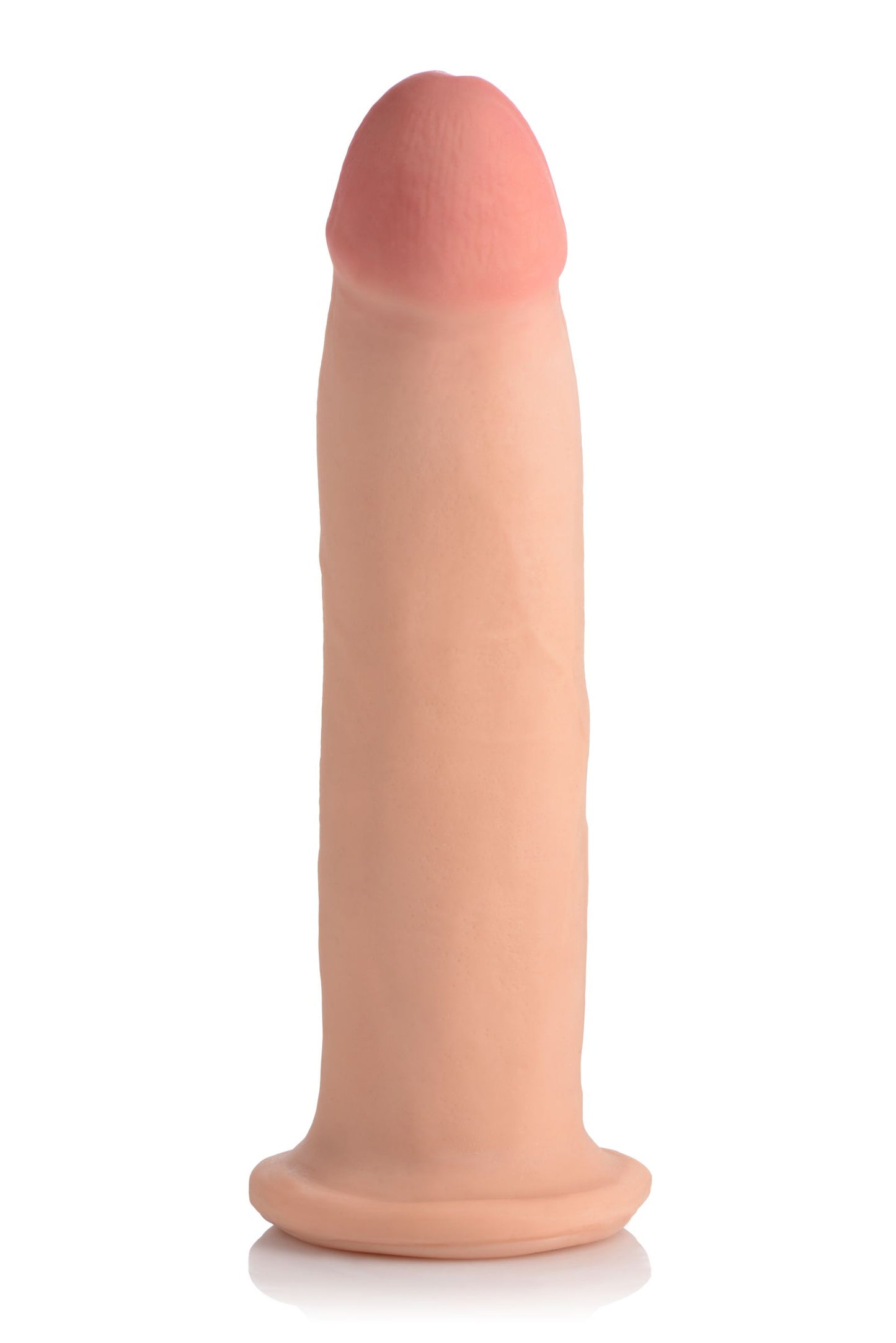 9 Inch Ultra Real Dual Layer Suction Cup Dildo Without Balls
