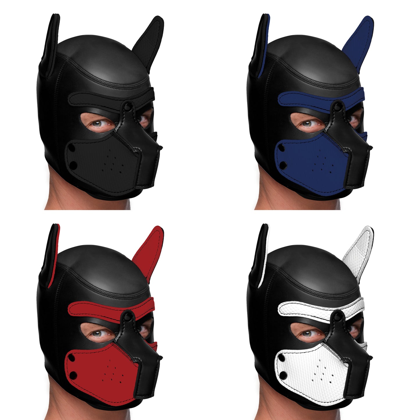 puppy, hood, gag, muzzle, bondage gear, bdsm wear