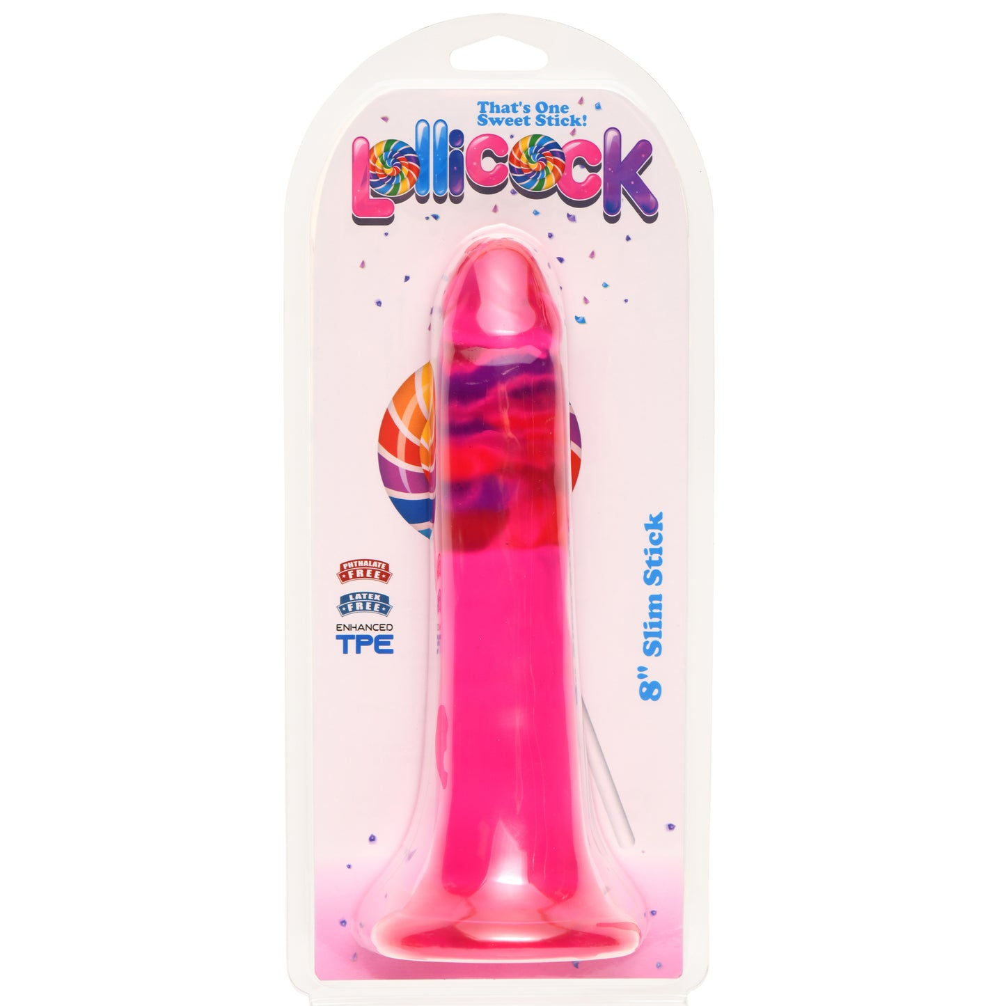 dildo, pink, jelly, suction base, realistic