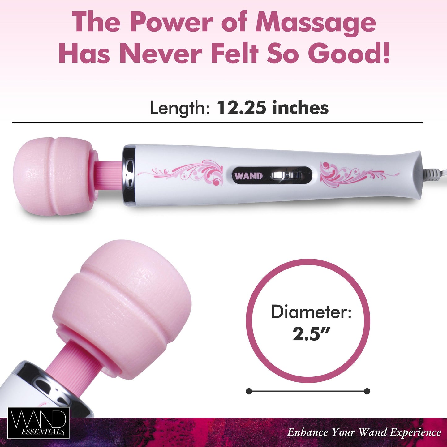 wand vibrator, massager, sex toy, adult toy