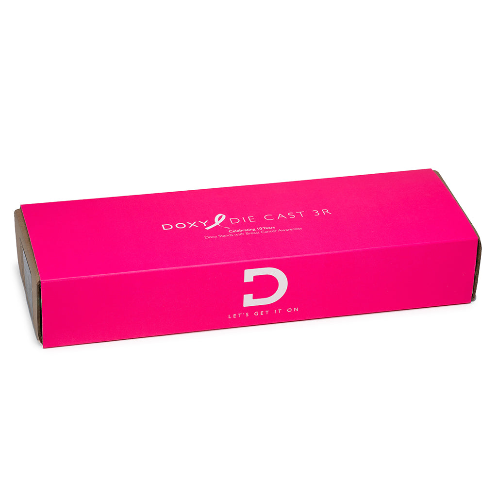 Die Cast 3R - Breast Cancer Awareness Edition - Hot Pink wand vibrator, massager, sex toy, adult toy