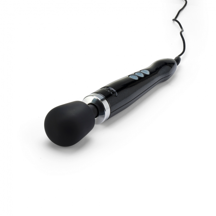 Die Cast - Black wand vibrator, massager, sex toy, adult toy