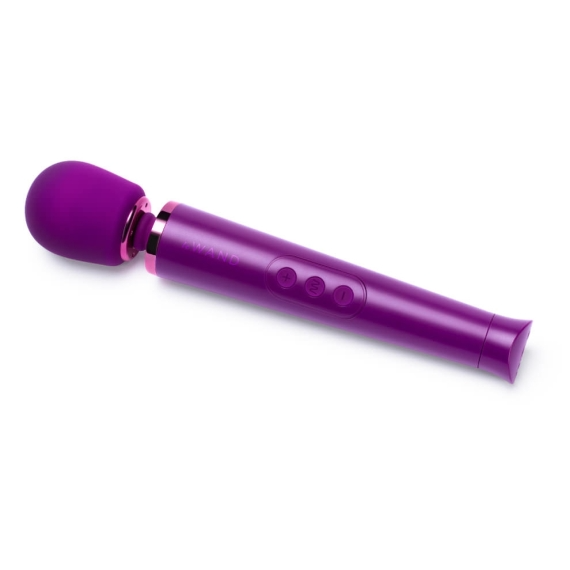 Petite Rechargeable Massager - Dark Cherry wand vibrator, sex toy, adult toy, women, massager, hitachi