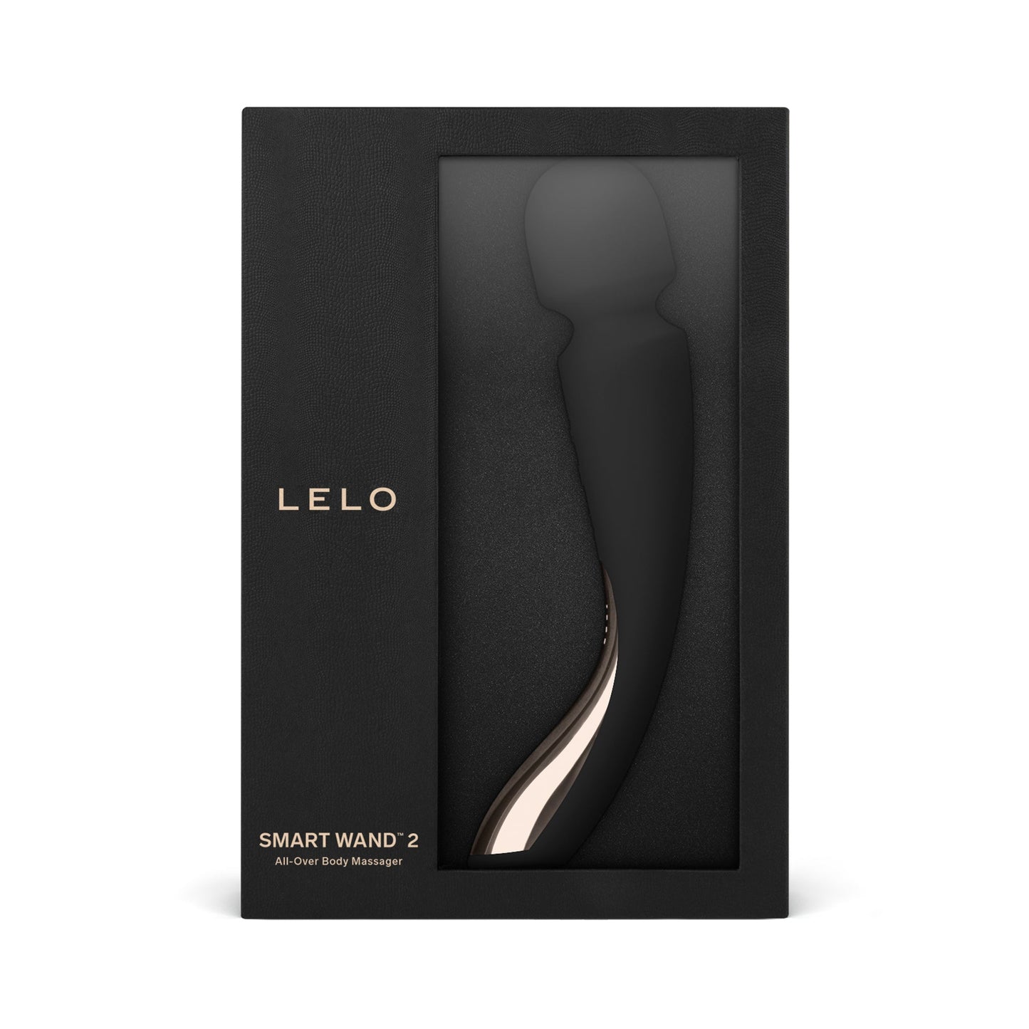 Smart Wand 2 Medium Black wand, massager, vibrator, women, sex toy, adult toy, vibe, hitachi