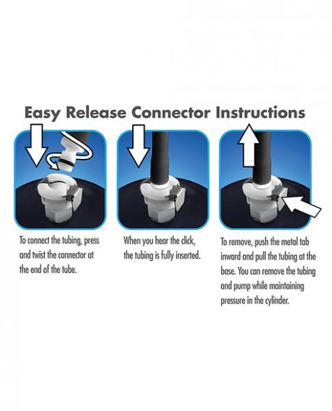 Performance - Vx6 Vacuum Penis Pump With Brass Pistol & Pressure Gauge -  Clear