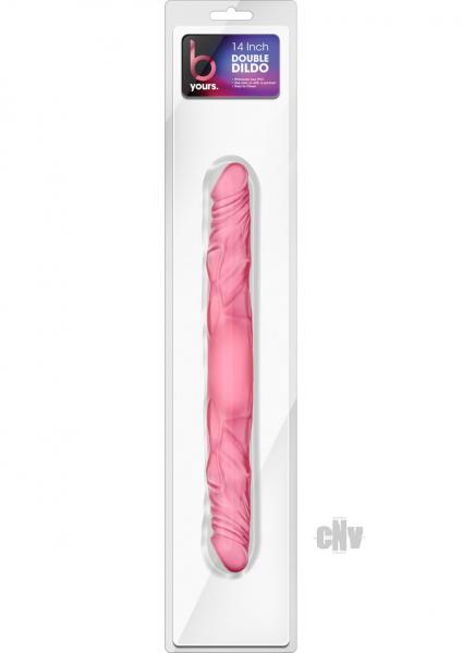 B Yours 14 Double Dildo - Pink