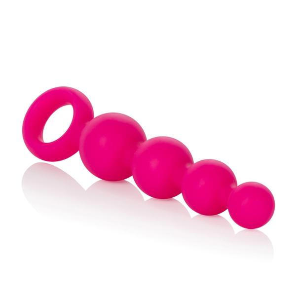Calexotics Silicone Booty Beads - Pink