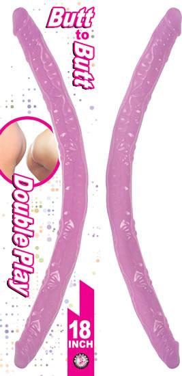 Butt To Butt Double Play Dong 18in Pink