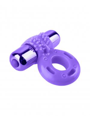 Neon Luv Touch Vibrating Couples Kit - Purple
