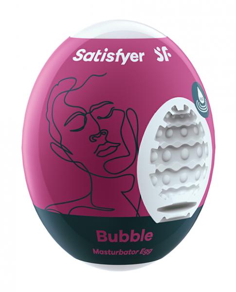 Satisfyer Masturbator Egg Bubble Purple