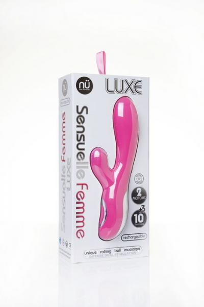 Nu Sensuelle Femme Luxe 10 Fun Rabbit Massager - Pink