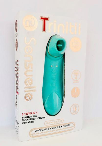 Nu Sensuelle Trinitii Tongue Vibe - Electric Blue