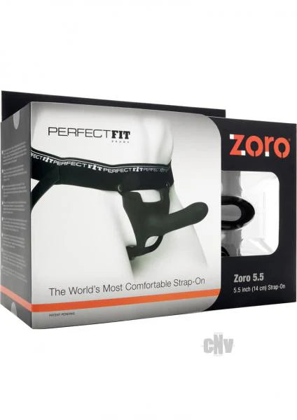Perfect Fit Zoro 5.5 inches Strap On Black