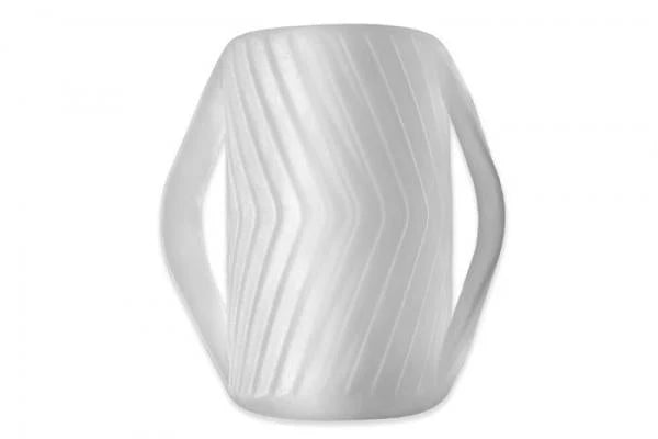 Perfect Fit Male Masturbator with Grip Clear